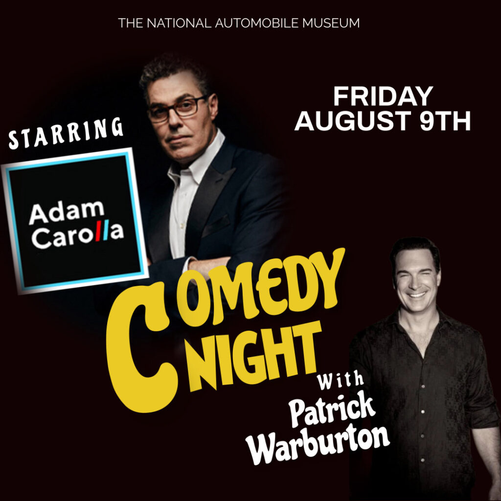 adam carolla event poster