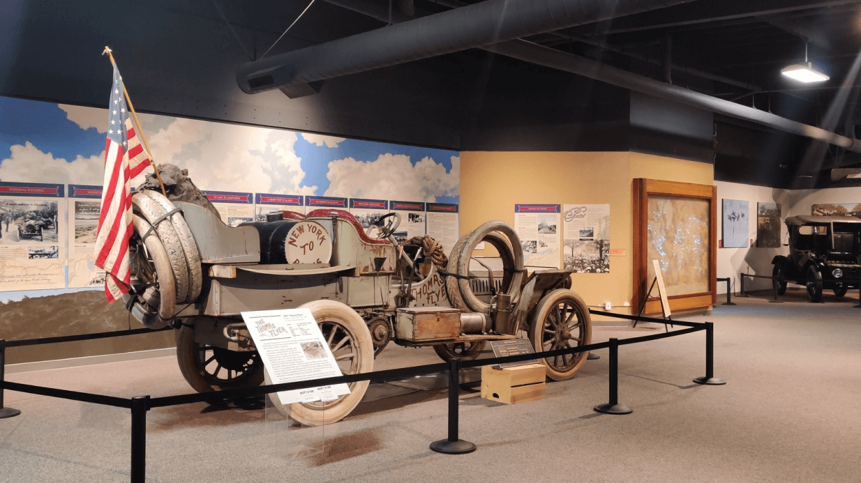 thomas flyer exhibit photo